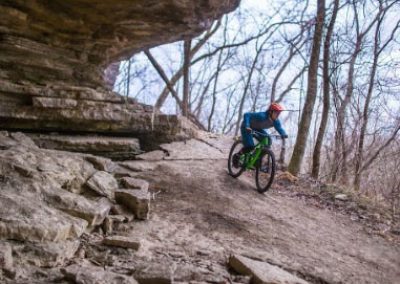 Blowing Springs Trail Bluff Line