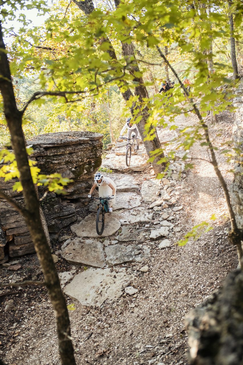 Looking down on the OZ Trails