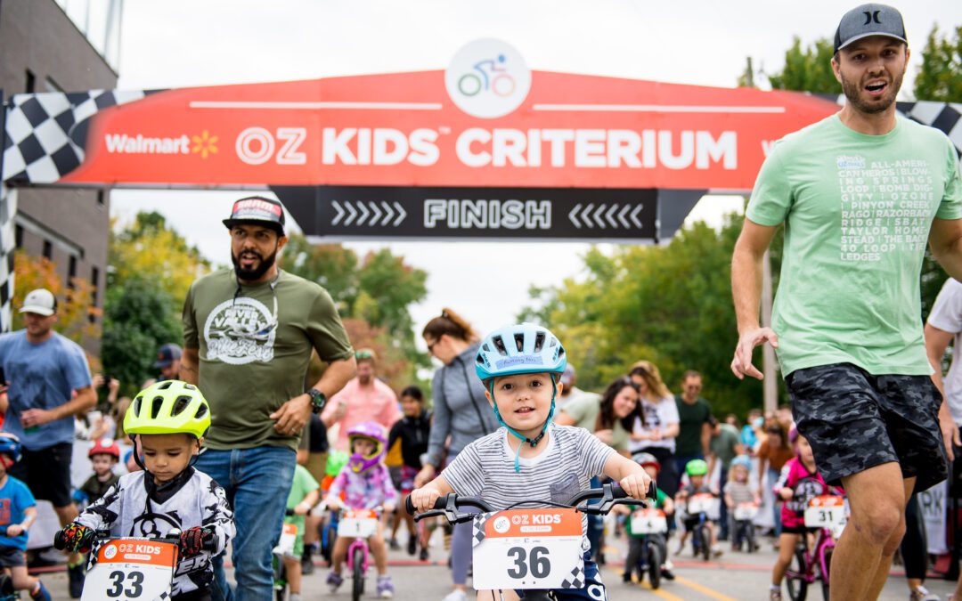 Everyone is Racing to the Bentonville Public Library for the Fat Tire Crit and Fall Fest