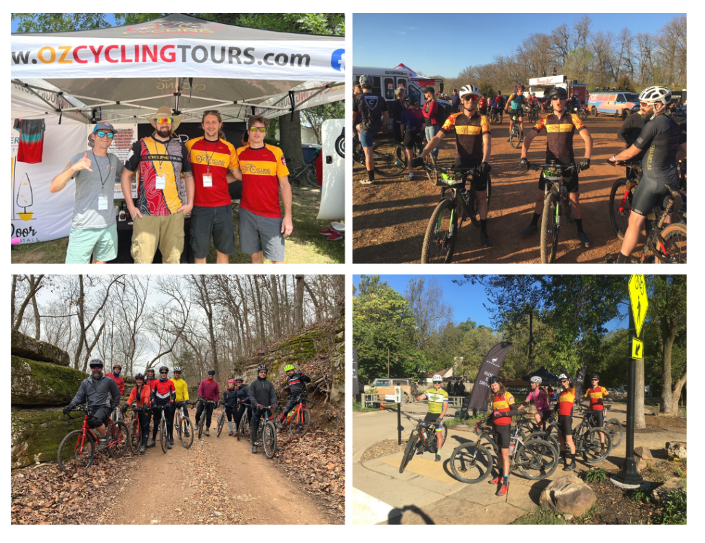 OZ Cycling Tours photo collage